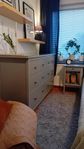 Ikea Hemnes byrå och nattduksbord 