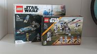 Lego Star Wars 501st Battle packs 75280 och 75345