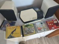 cd spelare med 5 barnsagor 