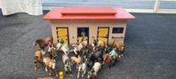 Schleich stall & hästar