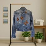 Handmålad Jacka H&M