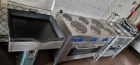 Storkök Helios stekbord