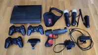 PS3 med tillbehör