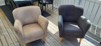 Bortskänkes fåtöljer och soffbord 