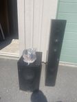 Högtalare och Subwoofer