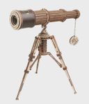 Astronomical telescope model / Astronomisk teleskopmodell