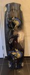 Wakeboard O’Brien Valhalla 138 med skor och wakeboardlina