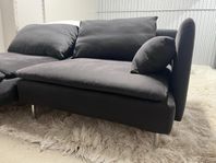 SÖDERHAMN Modulsoffa med schäslong & armstöd av Ola Wihlb