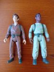Två figurer från The Real Ghostbusters 1984.