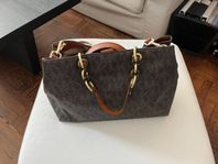 Brun Michael Kors Handväska