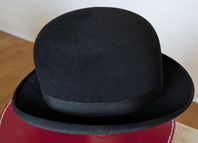 Vintage Plommonstop / Bowlerhatt från Elhå Westend