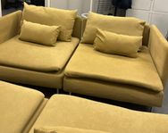 Två fina söderhamn 3-sits soffor