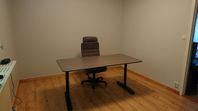 IKEA Bekant höj- och sänkbart skrivbord 80x160cm