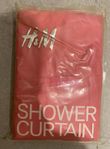 H&M duschdraperi rosa 180x200 cm 