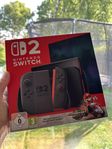 Nintendo Switch 2 + Mario Kart World, oöppnat med kvitto