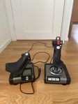 Logitech X52 PRO H.O.T.A.S Joystick och gasreglage