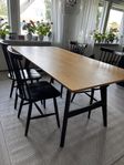 Matgrupp, Bord och stolar
