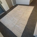 Ny lyx äkta Mrirt ull matta 200×300 cm