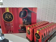 HELT NY Kapselmaskin Lór Passione Rossa+ 200st kapslar