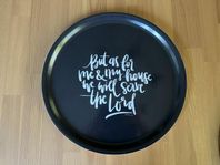Bricka ”But as for me & my house we will serve the Lord”