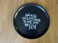 Bricka ”But as for me & my house we will serve the Lord”