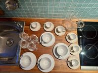 Fullt set med glas