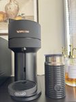 Nespresso kaffemaskin med mjölkskummare