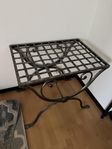 Soffbord, Sideboard i grå metall 