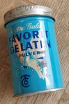 Plåtburk Favorit Gelatin