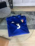 Italien 1999 fotbollströja, nummer 3 (Maldini)