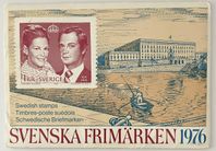 Svenska Frimärken komplett 1976