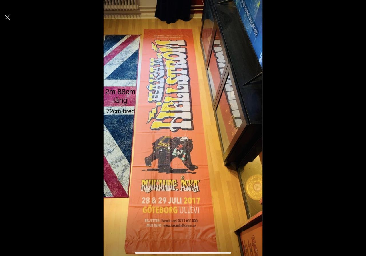 Håkan Hellström banner