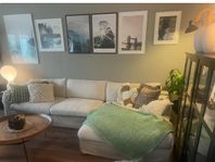 Divansoffa inkl soffbord