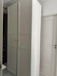PAX garderober 2 st x 50 x58x236 cm 