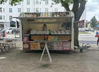 Färdigutrustad Matvagn – Churros, Langos m.m – Till sal