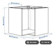 NY - Metod bänkstomme för hörn, Ikea