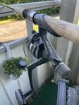 Fint fiskespö med haspelrulle  270 cm ”Shimano”