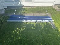 Fönstermarkis 205 cm blå