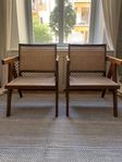 Loungestolar i rotting 