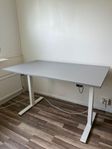 Skrivbord, stå/sitt elektriskt, Ikea Rodulf, 140x80 cm