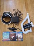 komplett VR set till ps4 och ps5 i nyskick 
