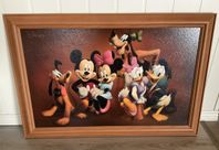 Disneytavla Kalle Anka & vänner