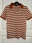 Polo Ralph Lauren Slim Fit Piké - Randig Retrolook - Orange