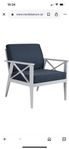 Brafab karmstol, vit aluminium 4 st