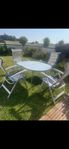Camping set, bord + 4 stolar.