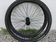 Fram- och bakhjul till gravelbike