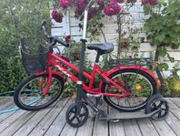 cykel och sparkcykel 