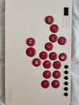 Modifierad deluxe leverless arcade stick/hitbox i aluminium