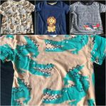 4 t-shirts storlek 92