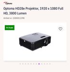 projektor, duk, stativ 